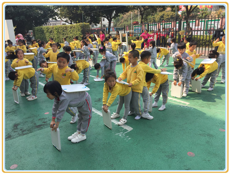 日辉台幼儿园幼儿早操观摩活动报道