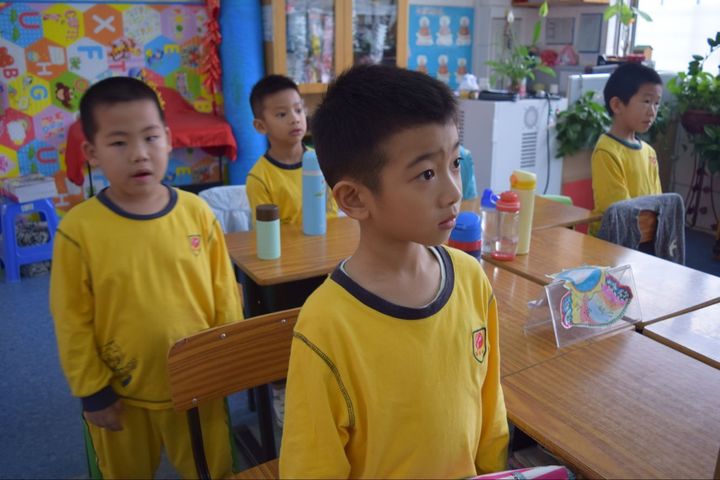 我们要上小学啦——公明二幼大班幼儿参观中英文学校