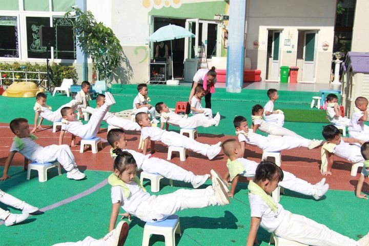 兴茂幼儿园秋季早操比赛