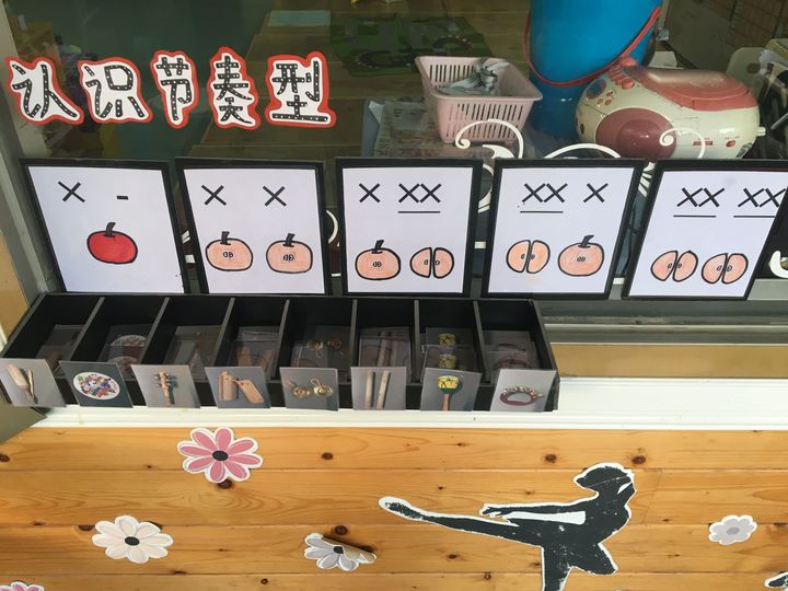 公明第二幼儿园班级生活指引图的环境创设评比
