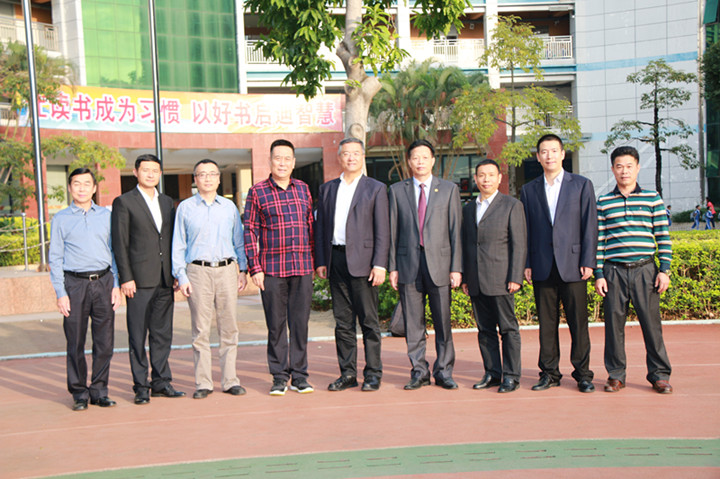 北京语言大学领导专家来集团考察，共话优质教育